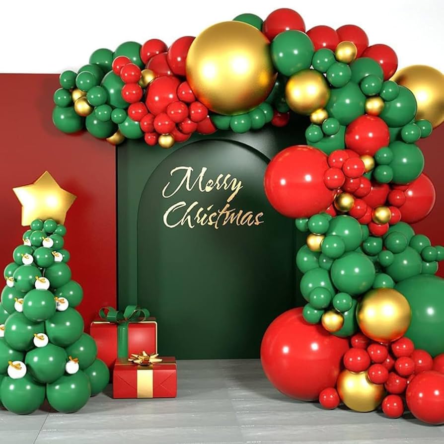 Amazon | 147点セット クリスマス 風船 飾り付け クリスマス